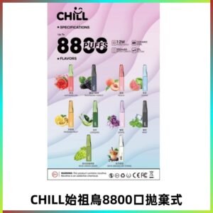 CHILL始祖鳥電子煙鴨嘴獸拋棄式8800口 一次性8ml大容量煙油