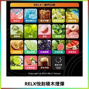 Relx Creator 積木系列 22000puffs 煙彈|只適配RELX積木專屬主機