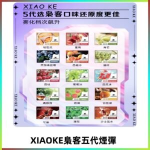 梟客五代煙彈|XIAOKE可替換式電子煙|通用Relx6代|ILIA五代主機